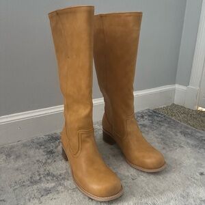 Tan Leather Boots